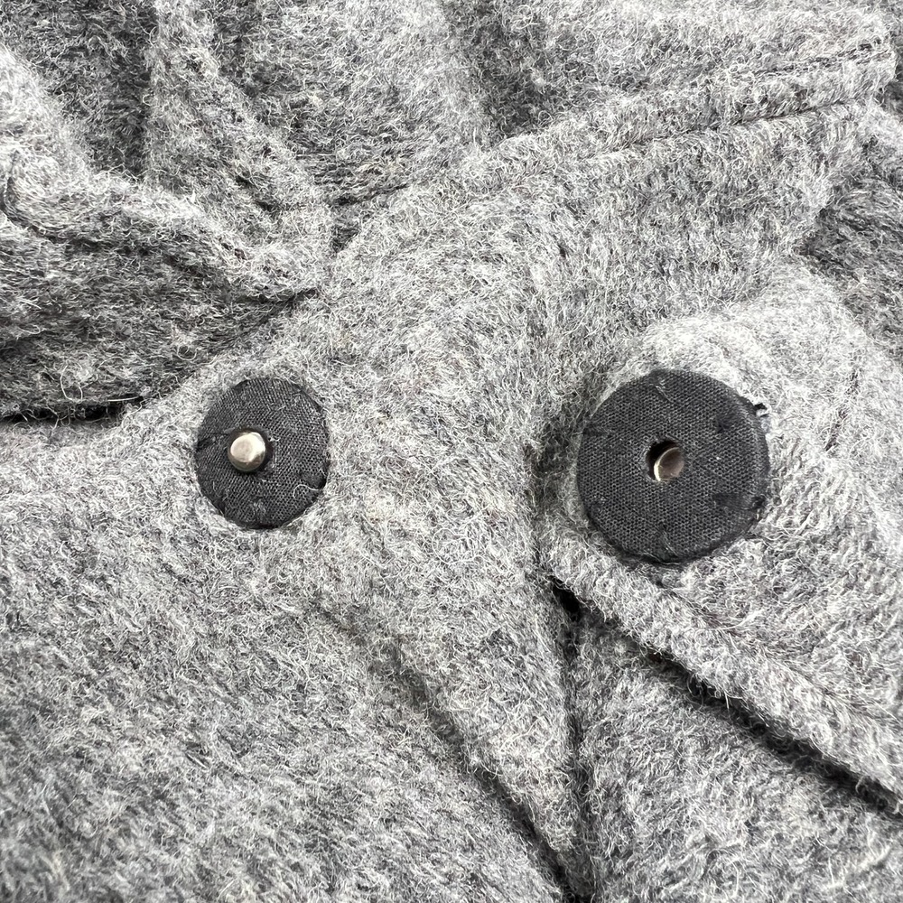 Yest Outerwear Netherlands Wool Blend Long Coat/Jacket Size 10 Buttons - Picture 7 of 11